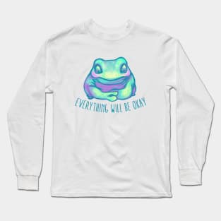 Caring Frog Long Sleeve T-Shirt